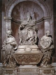 Tombe de Lon XI au Vatican - par Alessandro Algardi
